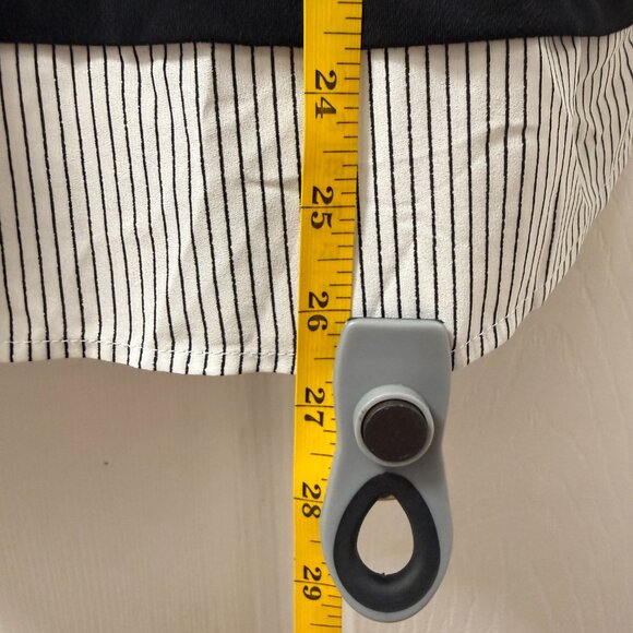 Adrianna Papell Womens Solid Knit Twofer with Printed Woven Combo Pull on size M - Picture 4 of 10